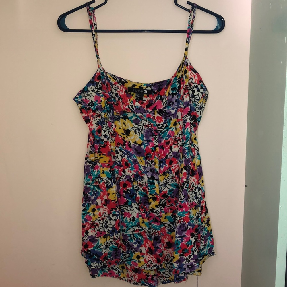 forever 21 button up ROMPER size